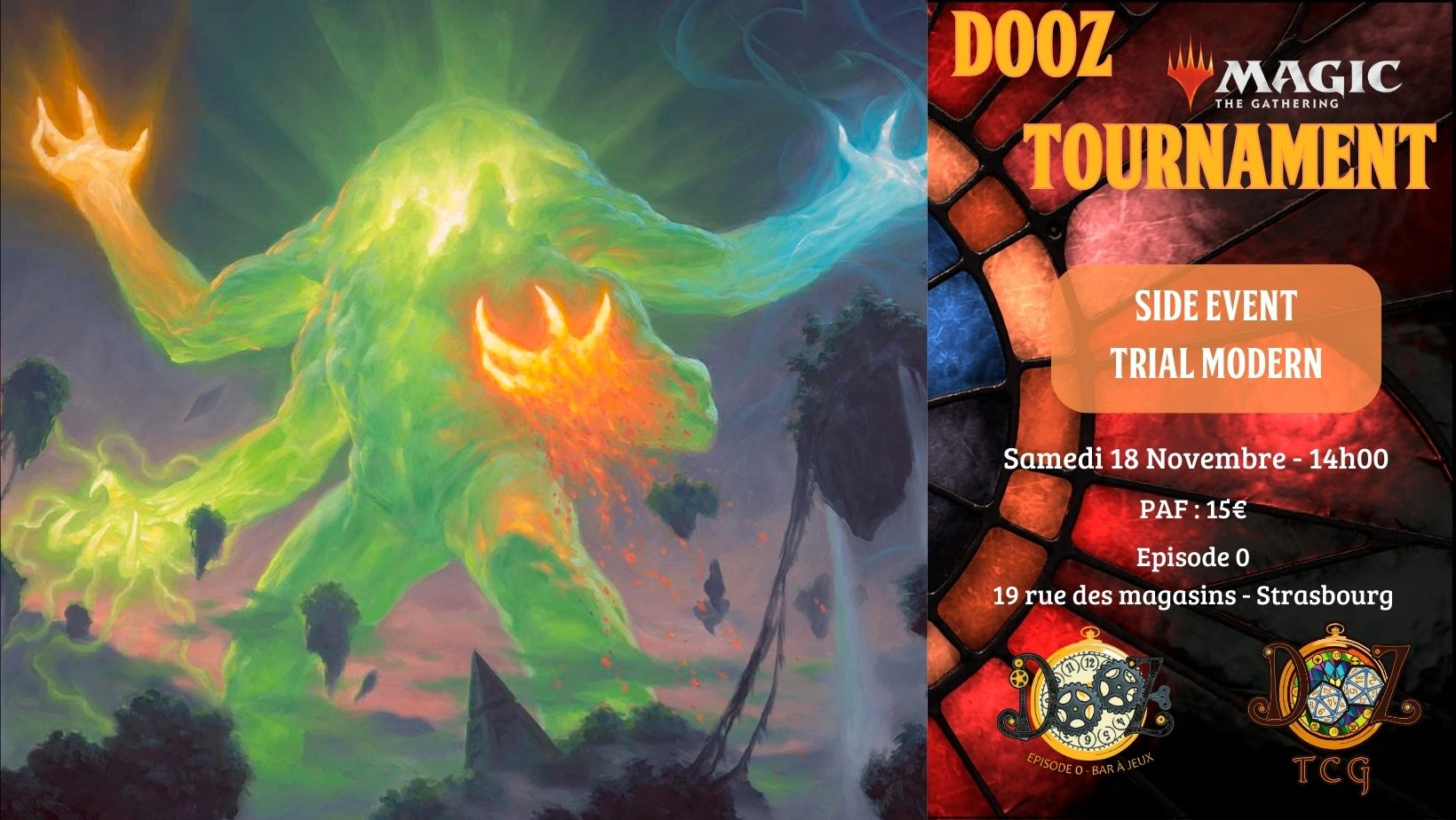 Dooz Magic Tournament #3 - Side Event Trial Modern