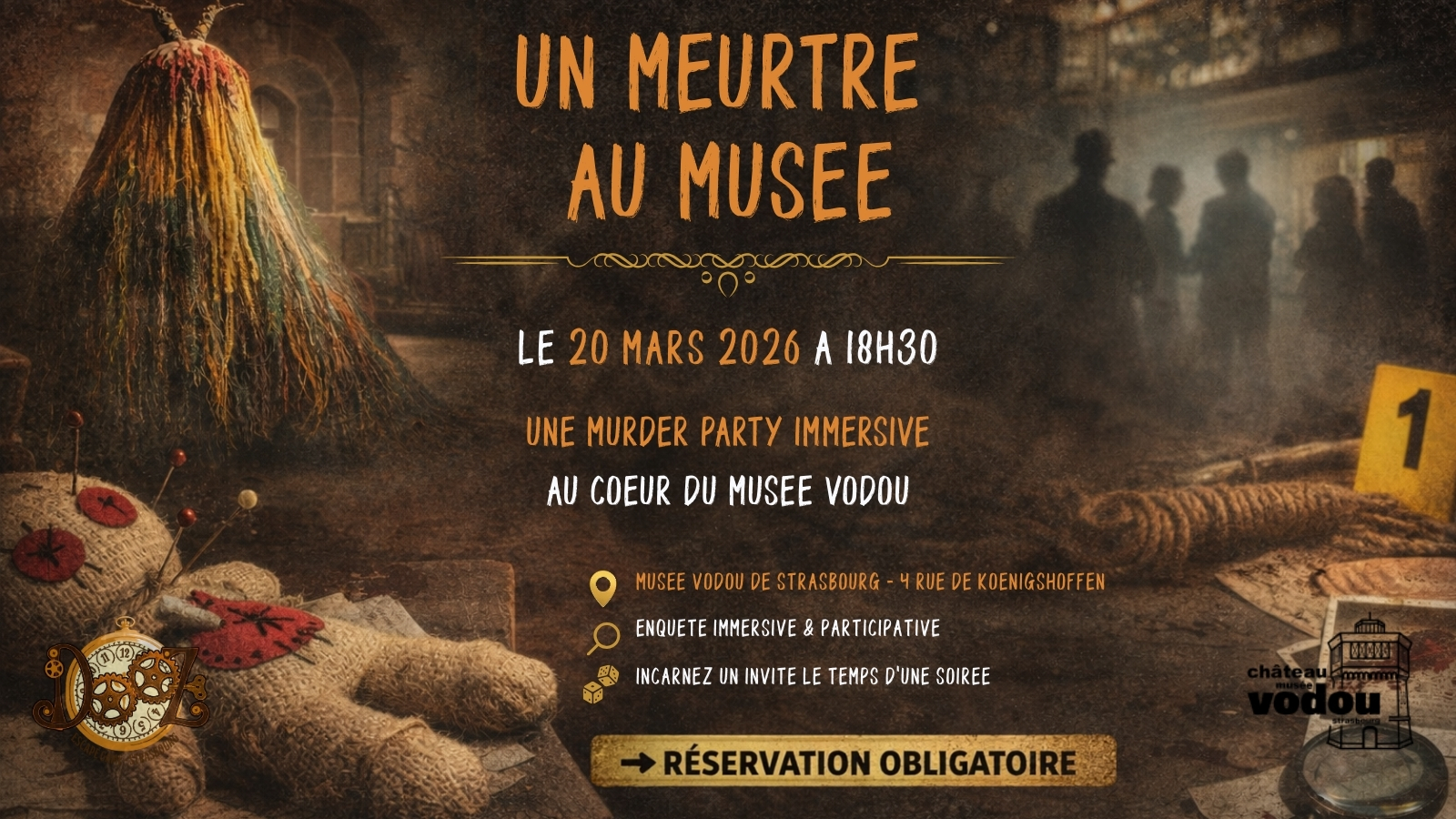 Image event - Murder Party : Un meurtre au musée